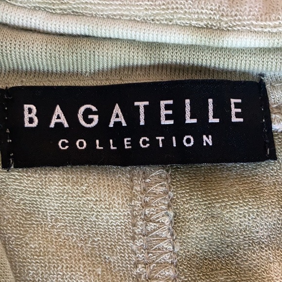 Bagatelle french terry draped olive tie dye jacket - Picture 13 of 15